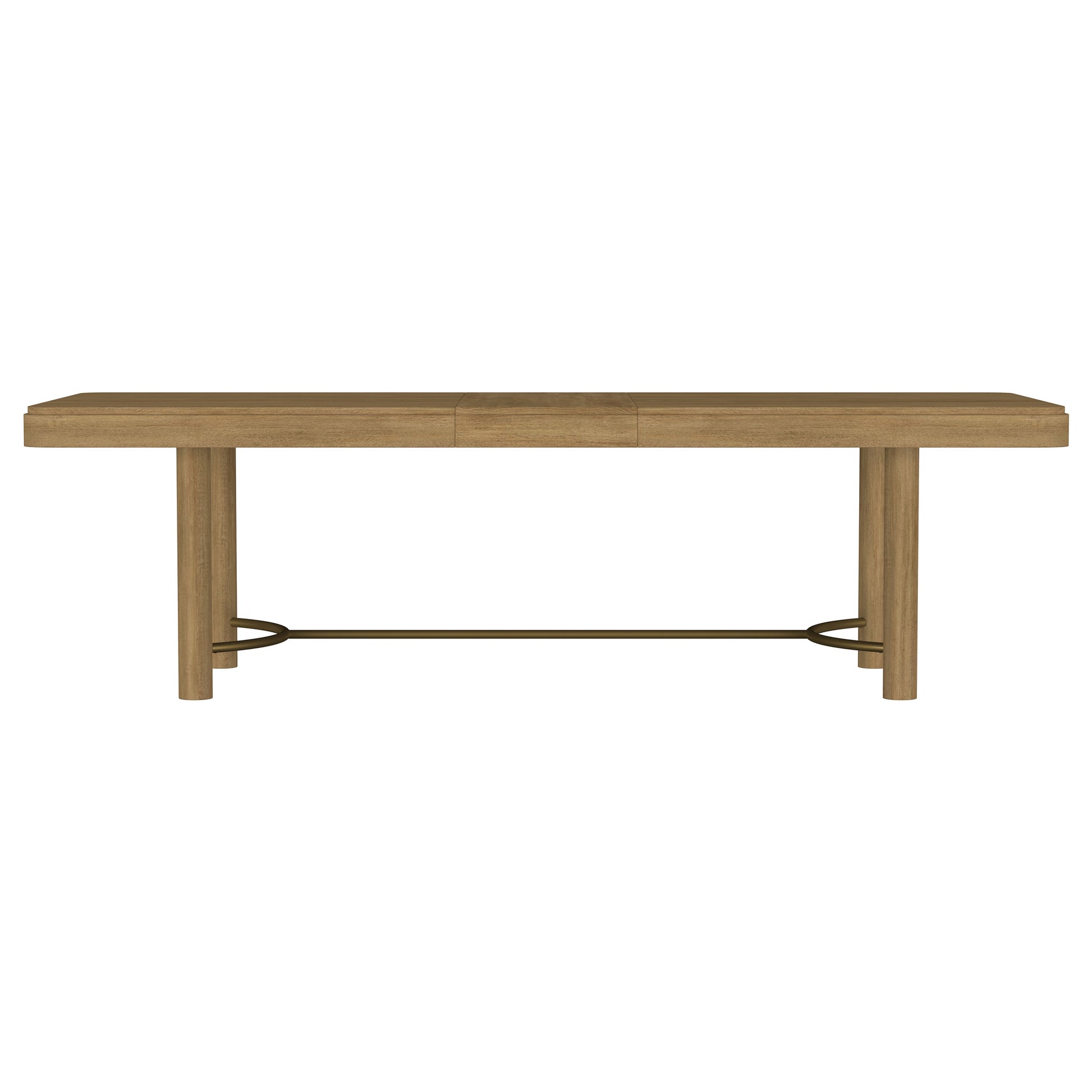 Arini 5-piece Extension Leaf Dining Table Set Sand Wash and Black - Discount Furniture Connection