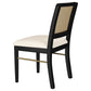Arini 5-piece Extension Leaf Dining Table Set Sand Wash and Black - Discount Furniture Connection