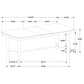 Arini 5-piece Extension Leaf Dining Table Set Sand Wash and Black - Discount Furniture Connection