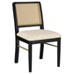 Arini 5-piece Extension Leaf Dining Table Set Sand Wash and Black - Discount Furniture Connection