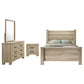 Oakglen 4-piece California King Bedroom Set Weathered Oak - Discount Furniture Connection