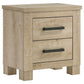 Oakglen 4-piece California King Bedroom Set Weathered Oak - Discount Furniture Connection