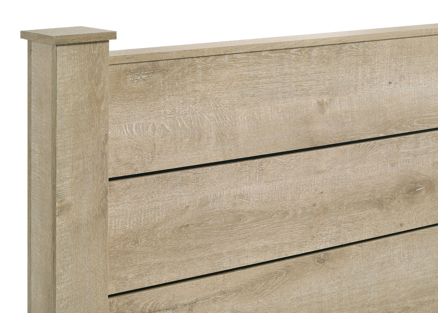 Oakglen 4-piece California King Bedroom Set Weathered Oak - Discount Furniture Connection