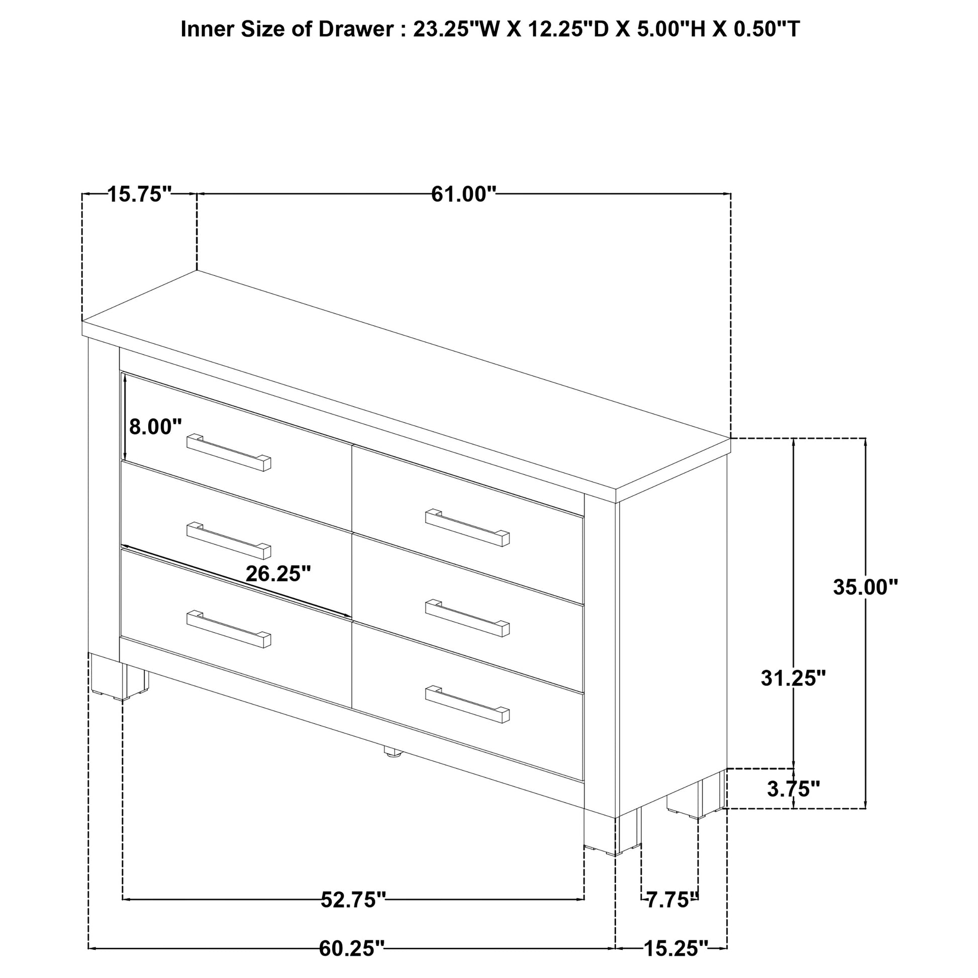 Oakglen 4-piece California King Bedroom Set Weathered Oak - Discount Furniture Connection