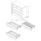 Winslow 5-piece Queen Bedroom Set Smokey Walnut - Discount Furniture Connection