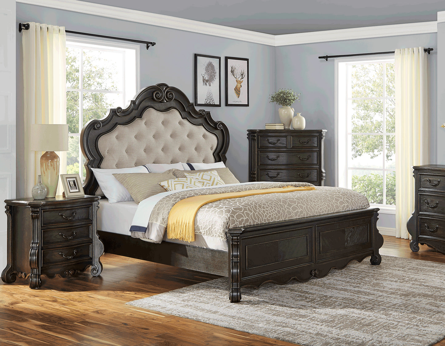 Rhapsody Queen Panel Bed