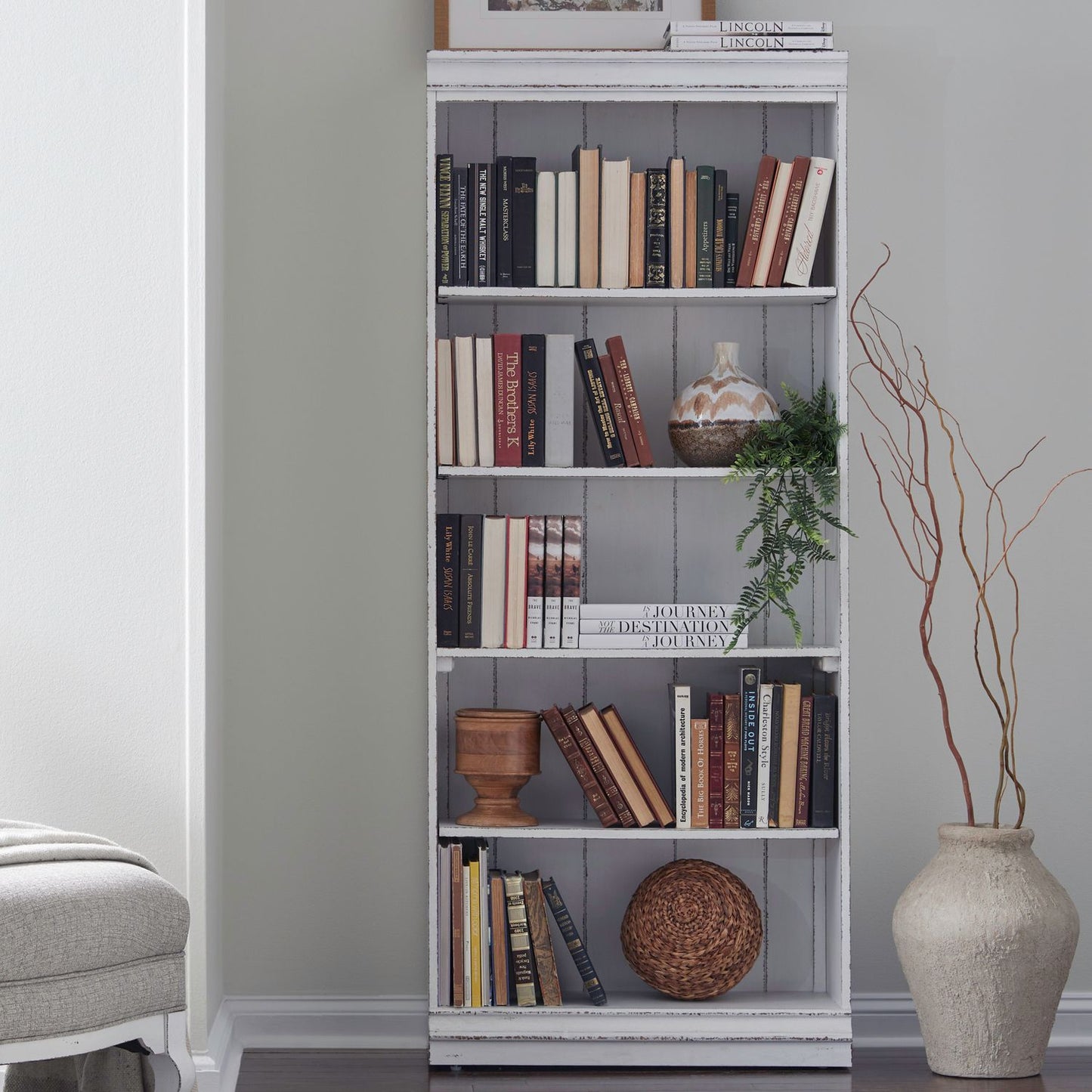 Magnolia Manor - 72 Inch Bookcase (RTA)