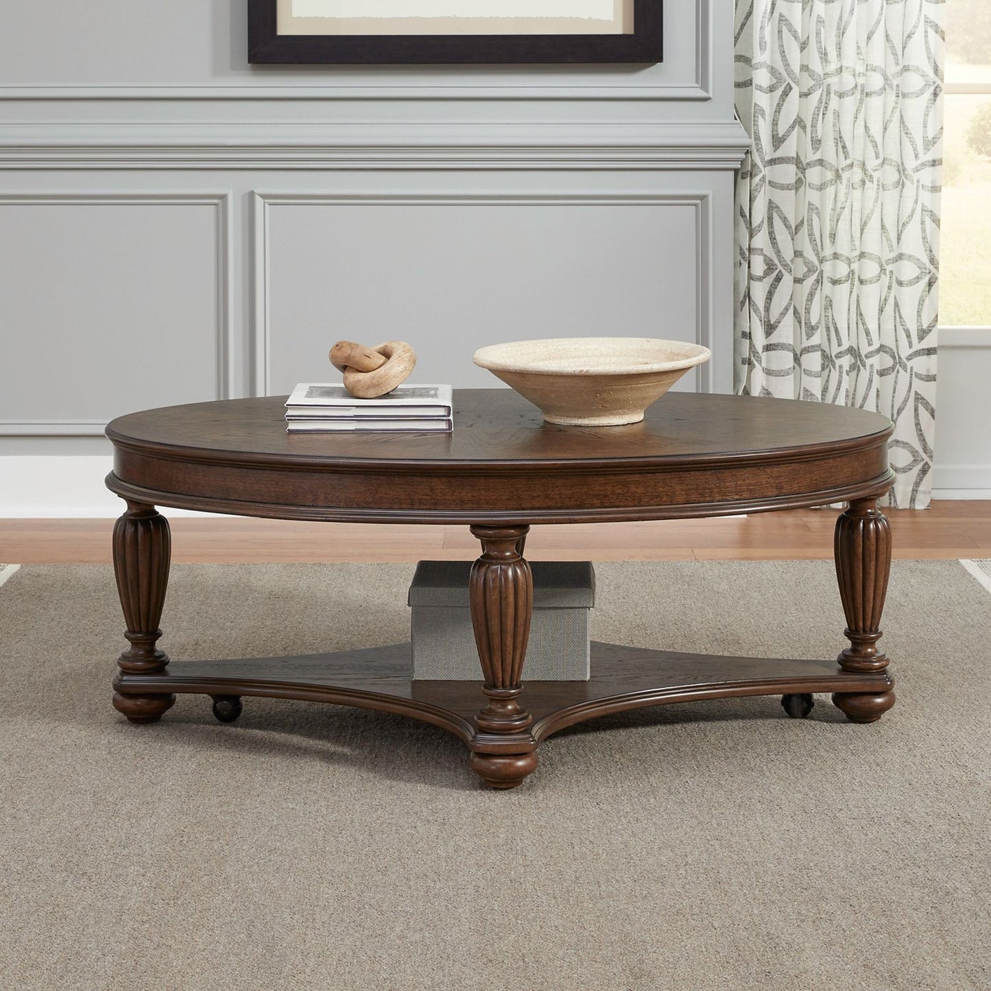 Oval Cocktail Table