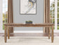 Riverdale Leg Table with 4 Wooden Side Chairs