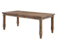 Riverdale Leg Table with 4 Wooden Side Chairs