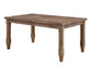 Riverdale Leg Table with 4 Wooden Side Chairs