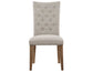 Riverdale Trestle Table with 4 Upholstered Side Chairs