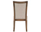 Riverdale Trestle Table with 4 Upholstered Side Chairs