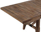 Riverdale Trestle Table with 4 Upholstered Side Chairs