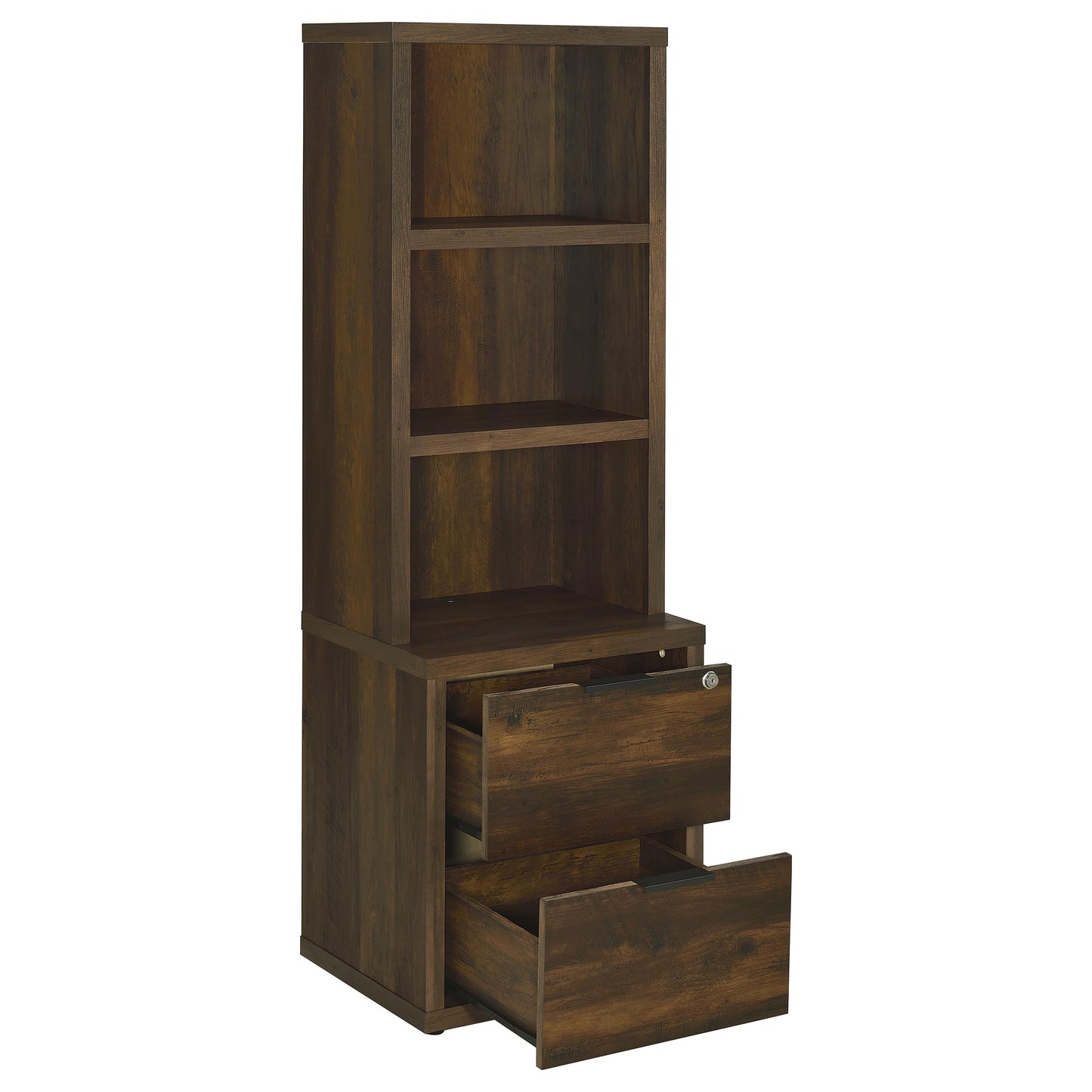 Westpark 3-piece Full Bedroom Set Bookcase Headboard Pine