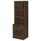 Westpark 3-piece Full Bedroom Set Bookcase Headboard Pine