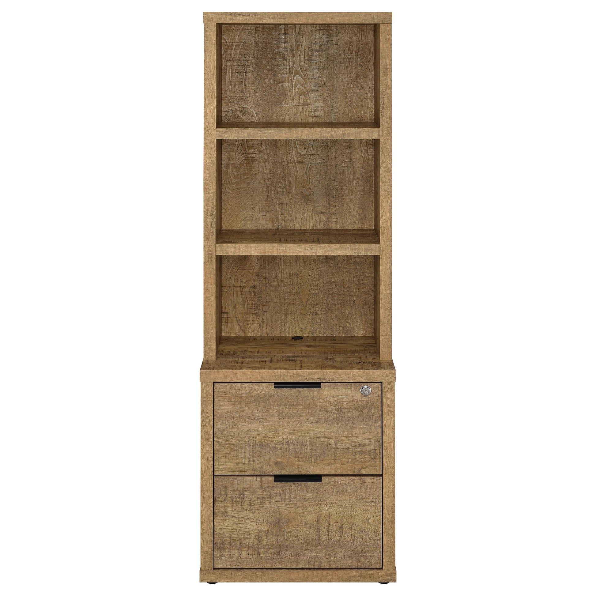 Westpark 3-piece Twin Bedroom Set Bookcase Headboard Mango - Discount Furniture Connection
