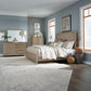 Queen Panel Bed, Dresser & Mirror, Chest