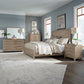 Queen Panel Bed, Dresser & Mirror, Chest, Night Stand
