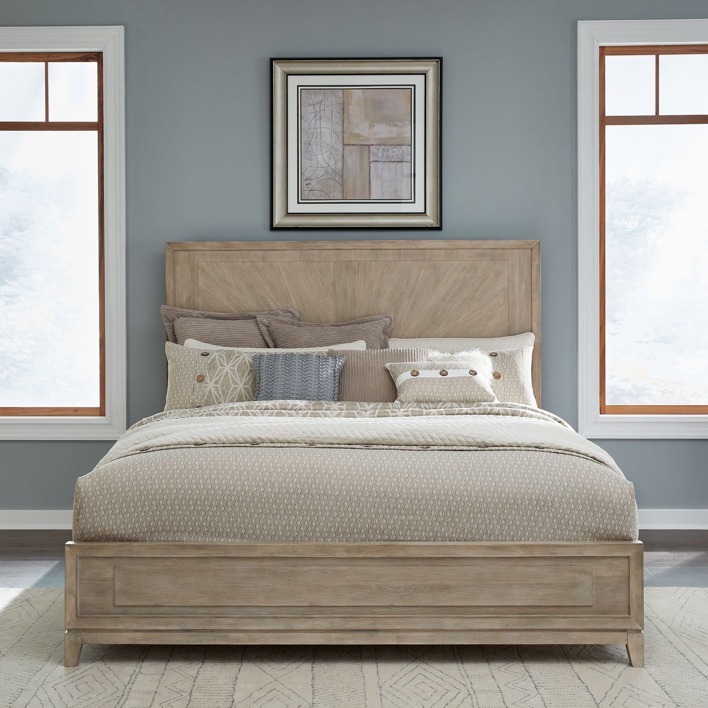 King Panel Bed