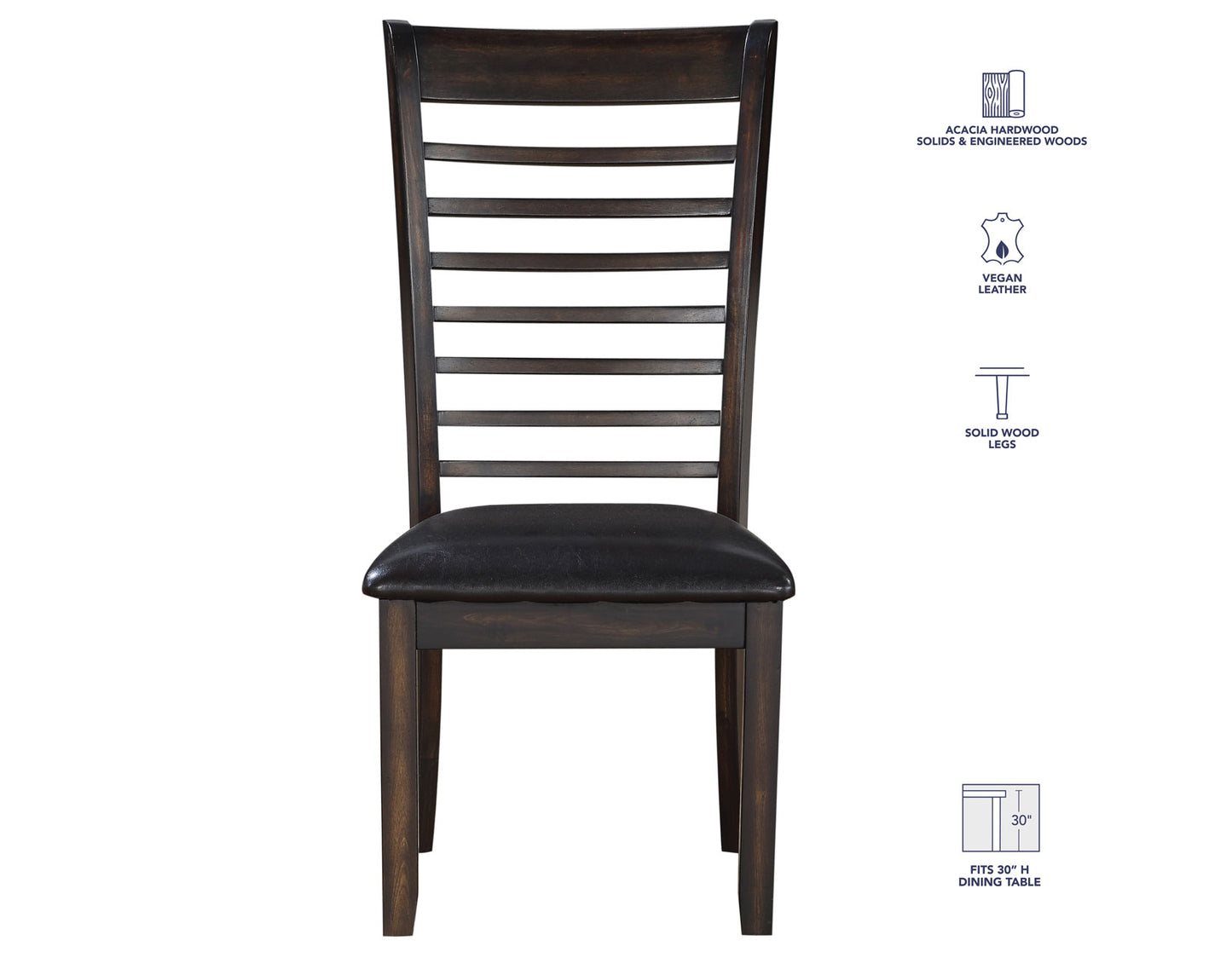 Ally Side Chair, Antique Charcoal