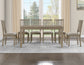 Yorktown 7-Pack Dining Pack, Sand Finish