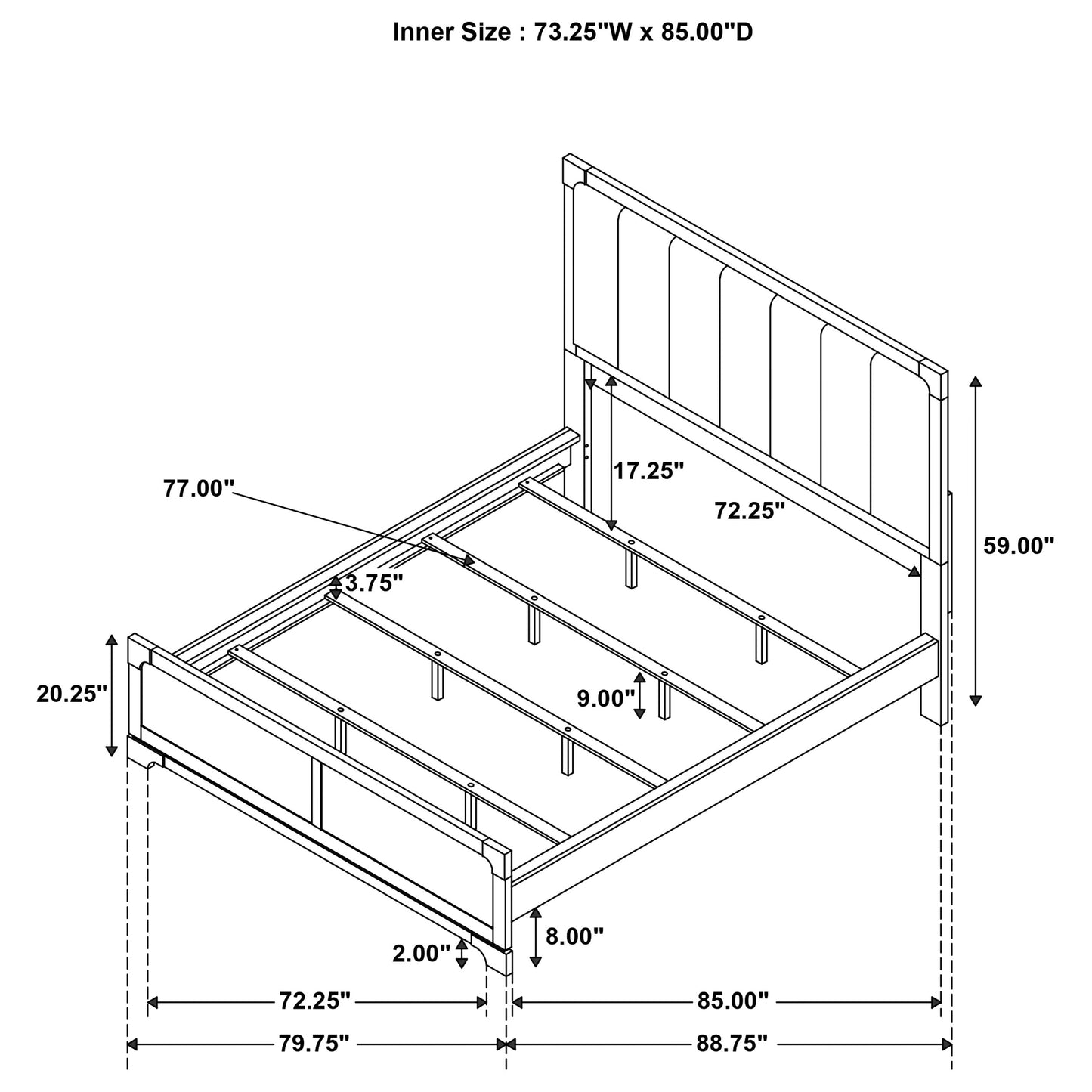 Gran Park 5-piece California King Bedroom Set Dark Cocoa