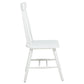 Andrews Windsor Spindle Back Dining Side Chair White (Set of 2)
