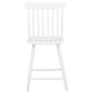 Andrews Windsor Counter Height Dining Side Chair White (Set of 2)