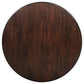 Barton 5-piece Round Wood Dining Table Set Dark Brown - Discount Furniture Connection