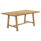 Duncan 7-piece Rectangular Wood Dining Table Set Washed Oak - Discount Furniture Connection