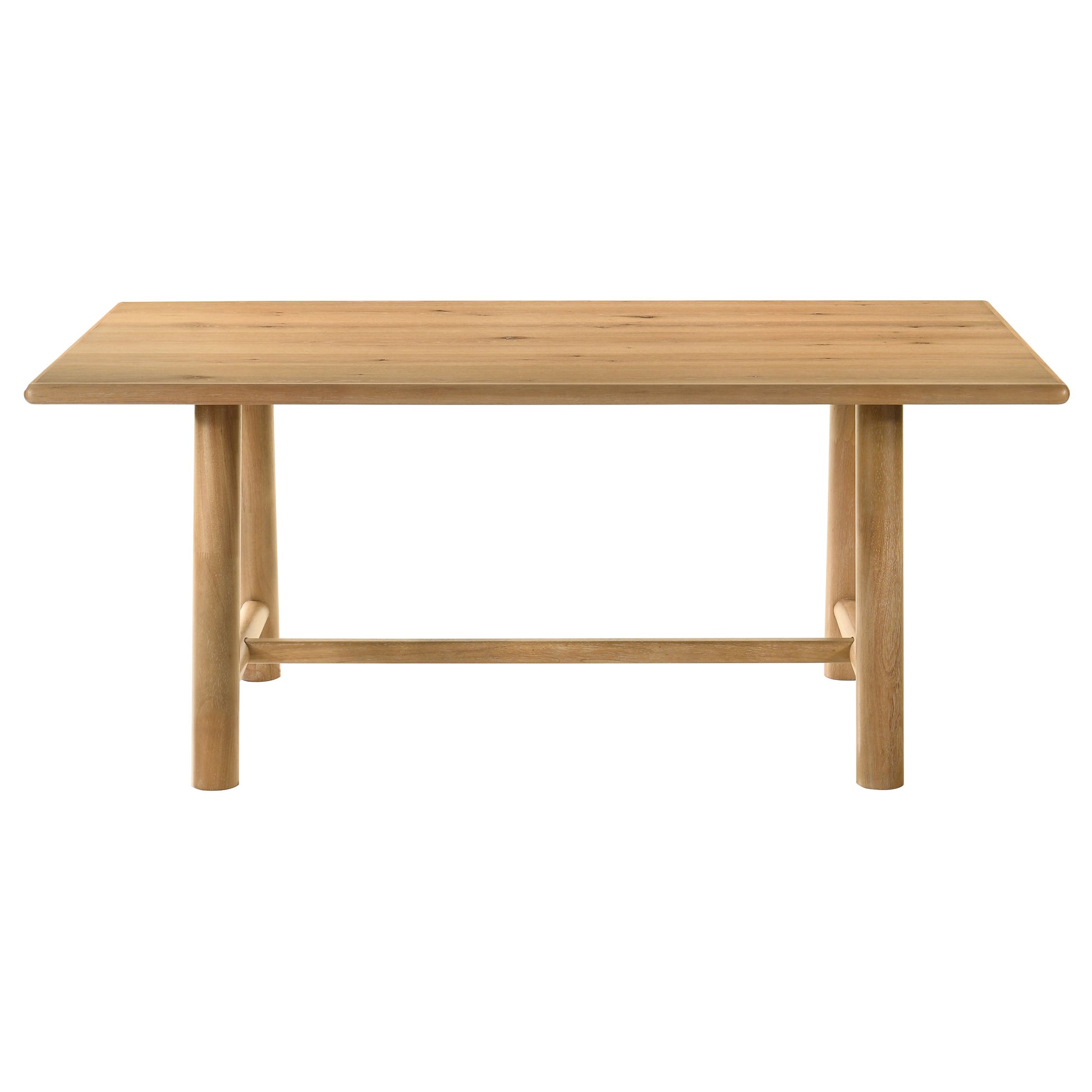 Duncan 7-piece Rectangular Wood Dining Table Set Washed Oak - Discount Furniture Connection