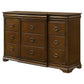Garland 11-drawer Bedroom Dresser Cabinet Brown Cherry