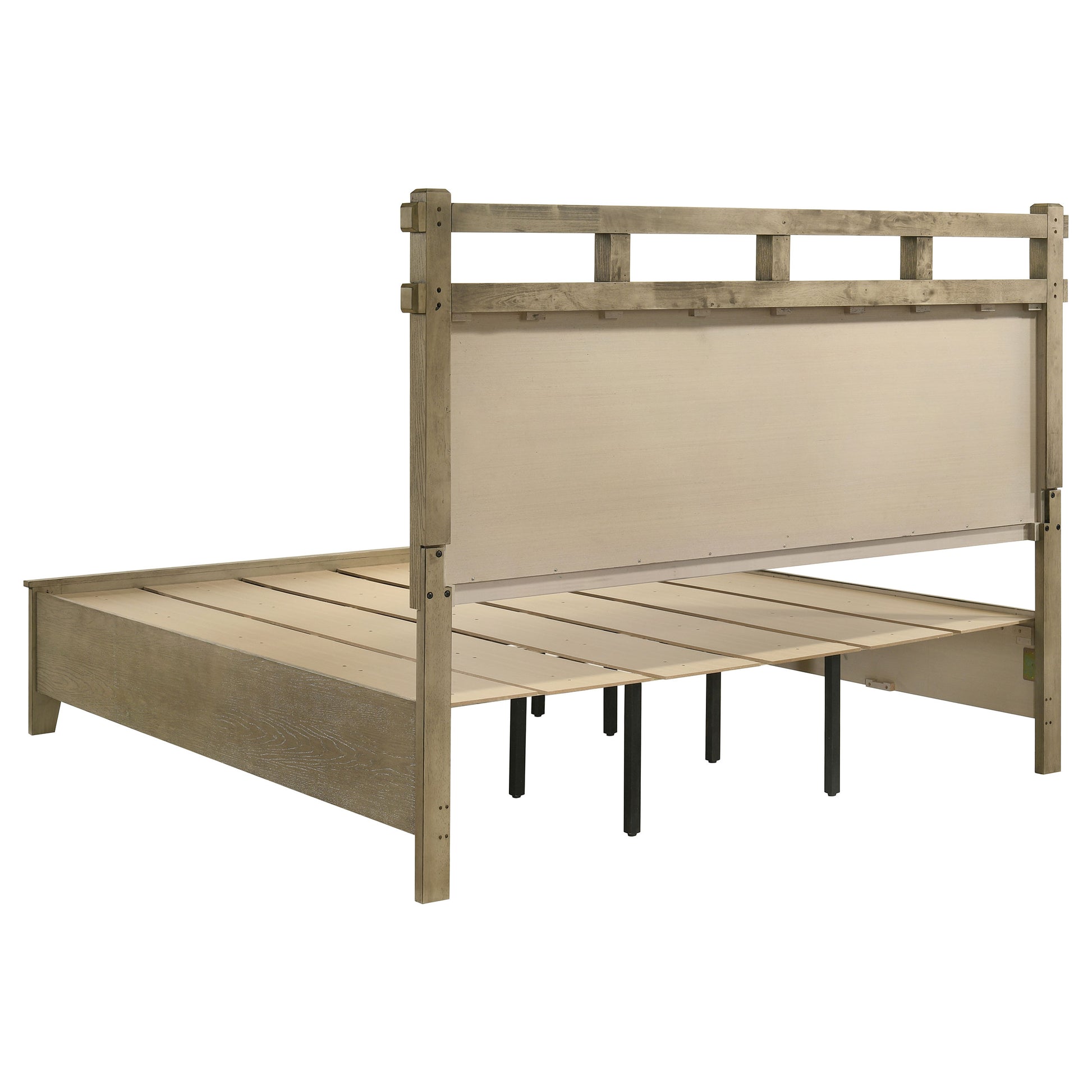 Hazlewood 5-piece Eastern King Bedroom Set Vineyard Oak - Discount Furniture Connection