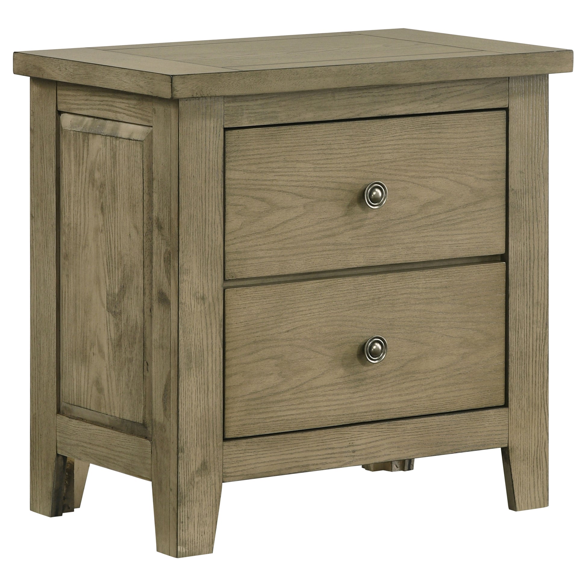 Hazlewood 5-piece Eastern King Bedroom Set Vineyard Oak - Discount Furniture Connection