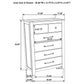 Hazlewood 5-piece Eastern King Bedroom Set Vineyard Oak - Discount Furniture Connection