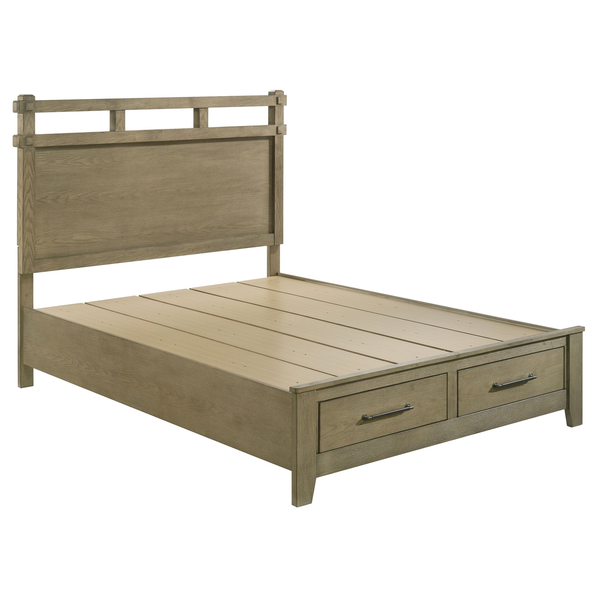 Hazlewood 5-piece Queen Bedroom Set Vineyard Oak - Discount Furniture Connection