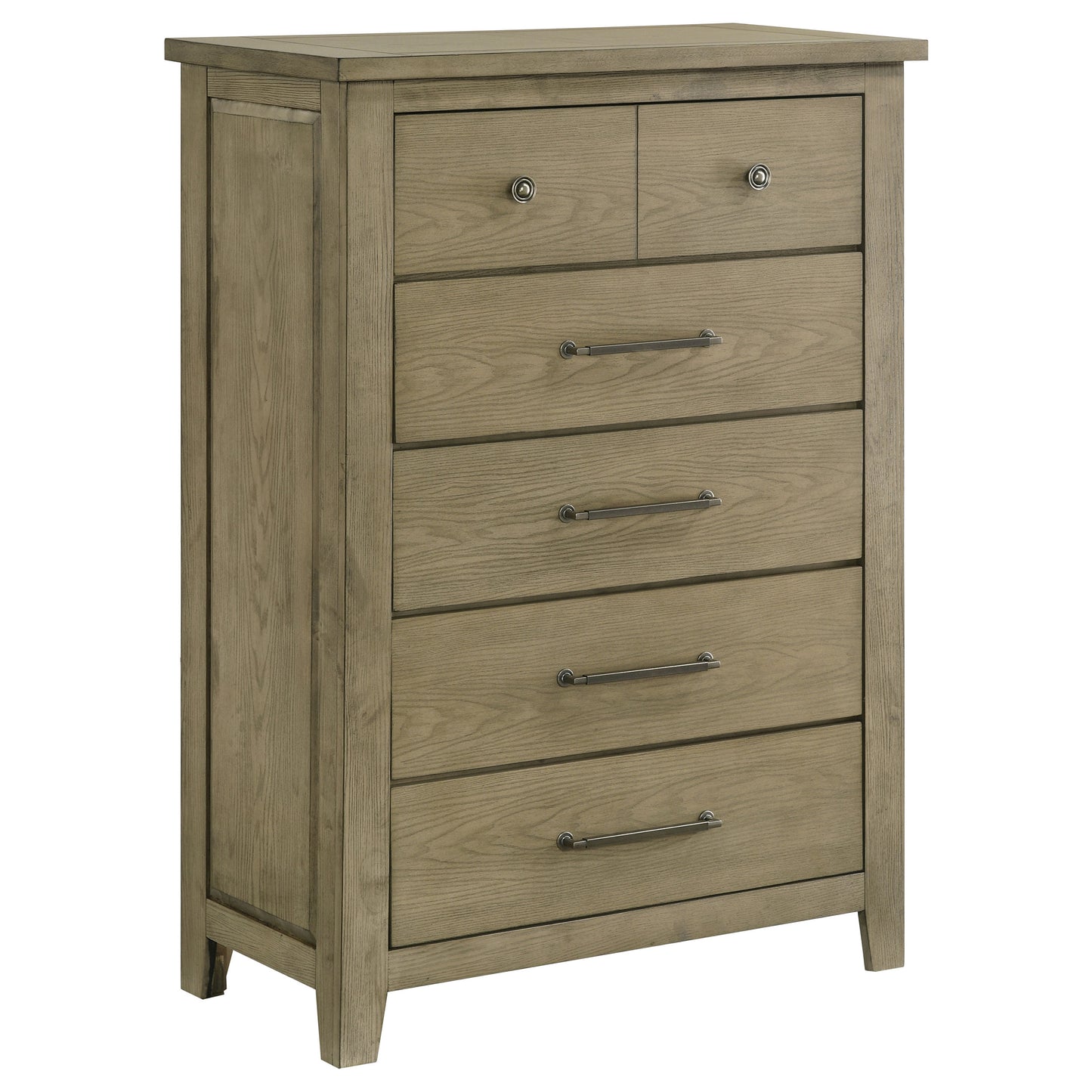 Hazlewood 5-piece Queen Bedroom Set Vineyard Oak - Discount Furniture Connection