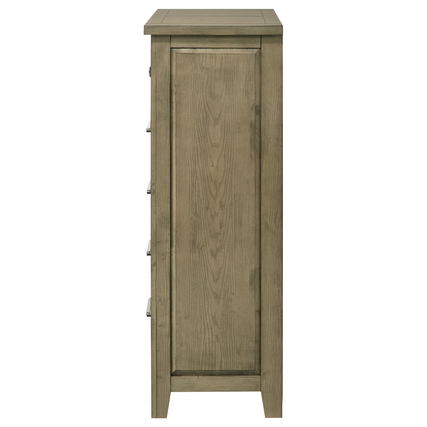 Hazlewood 5-drawer Bedroom Chest of Drawers Vineyard Oak - Discount Furniture Connection