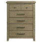 Hazlewood 5-drawer Bedroom Chest of Drawers Vineyard Oak - Discount Furniture Connection