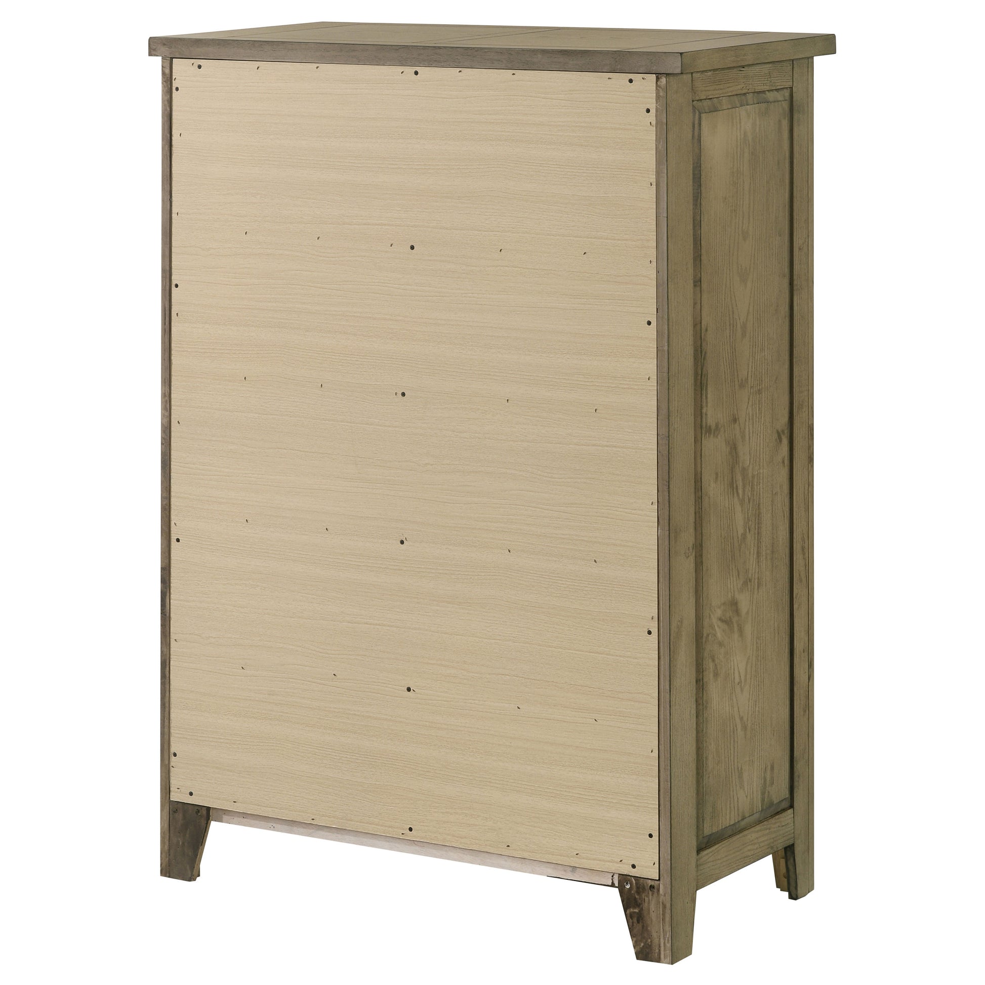 Hazlewood 5-drawer Bedroom Chest of Drawers Vineyard Oak - Discount Furniture Connection