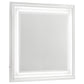 Cassia 4-piece Eastern King LED Bedroom Set White High Gloss - Discount Furniture Connection