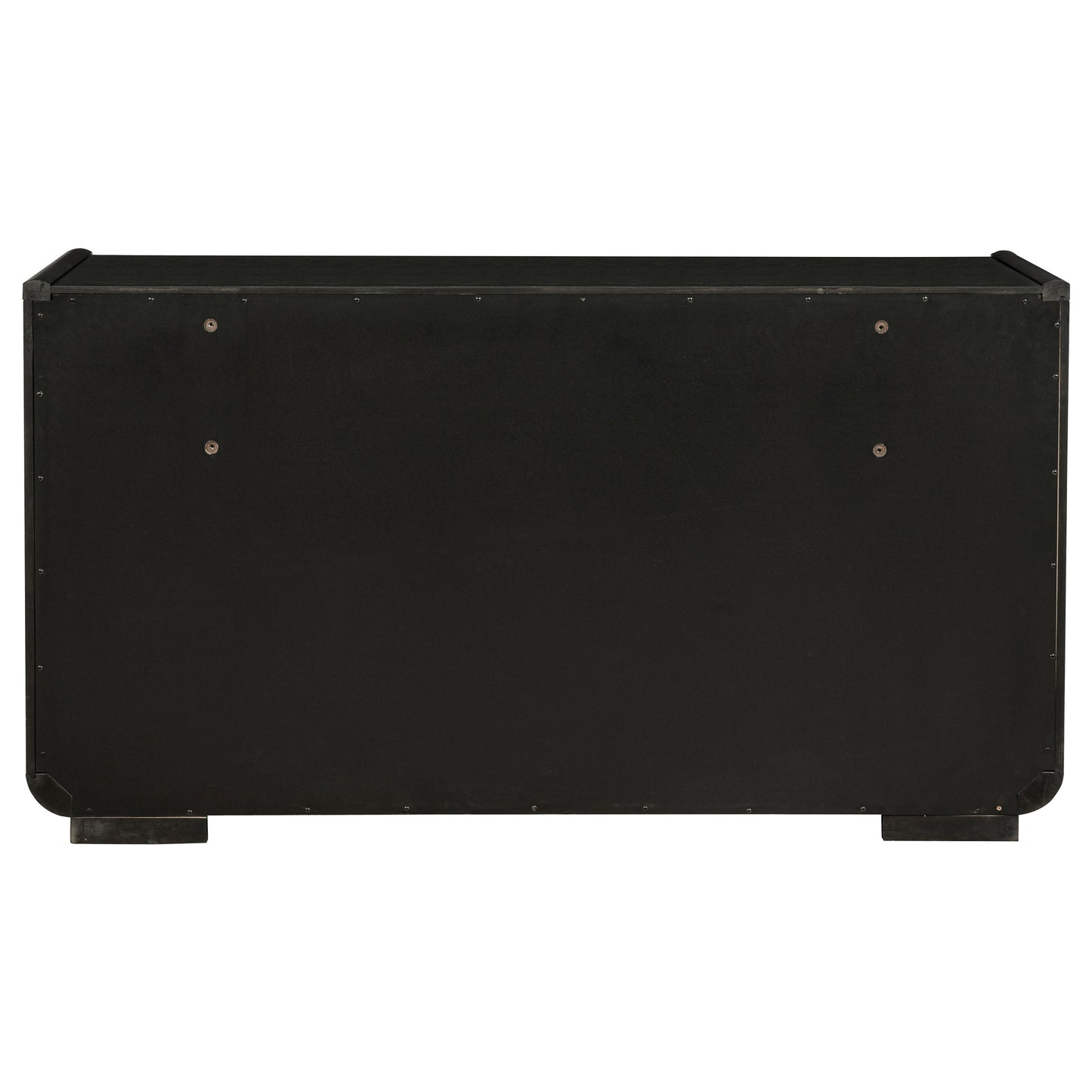 Leandro 8-drawer Bedroom Dresser Cabinet Burnished Black - Discount Furniture Connection