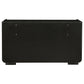 Leandro 8-drawer Bedroom Dresser Cabinet Burnished Black - Discount Furniture Connection