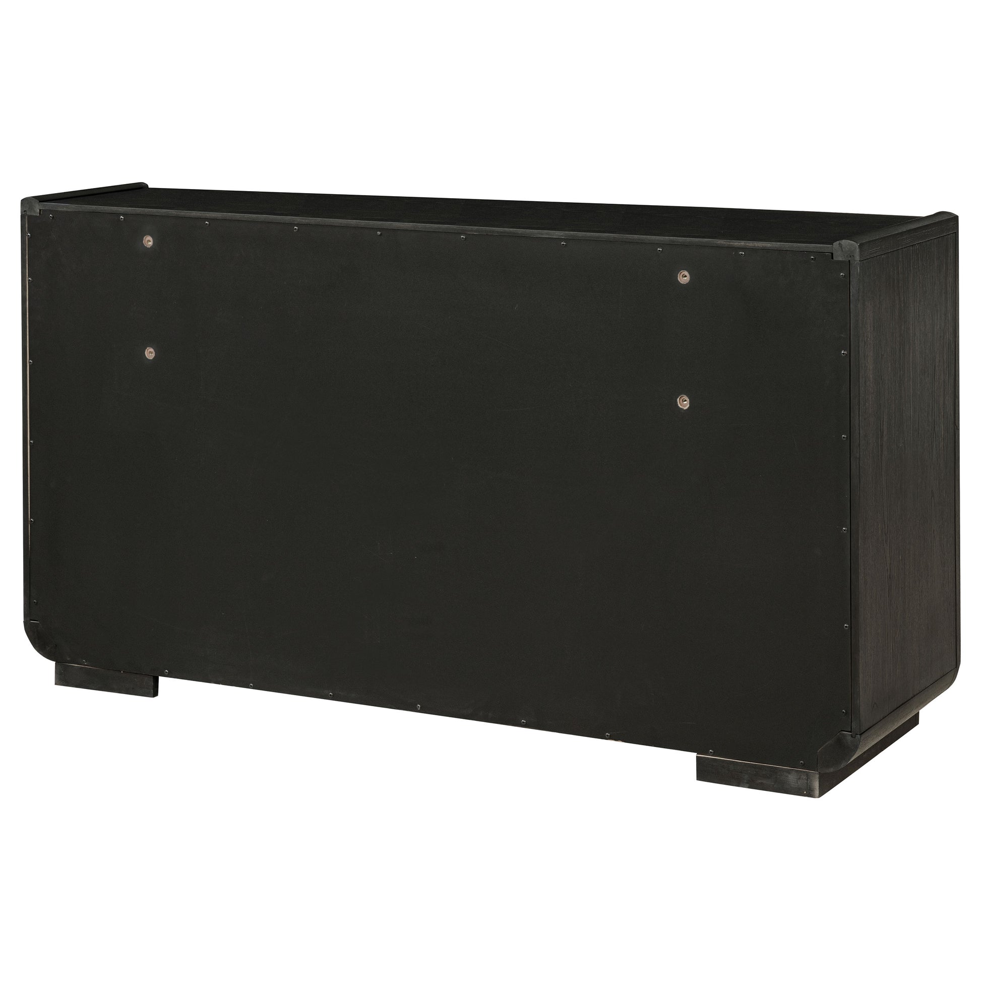 Leandro 8-drawer Bedroom Dresser Cabinet Burnished Black - Discount Furniture Connection