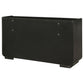 Leandro 8-drawer Bedroom Dresser Cabinet Burnished Black - Discount Furniture Connection