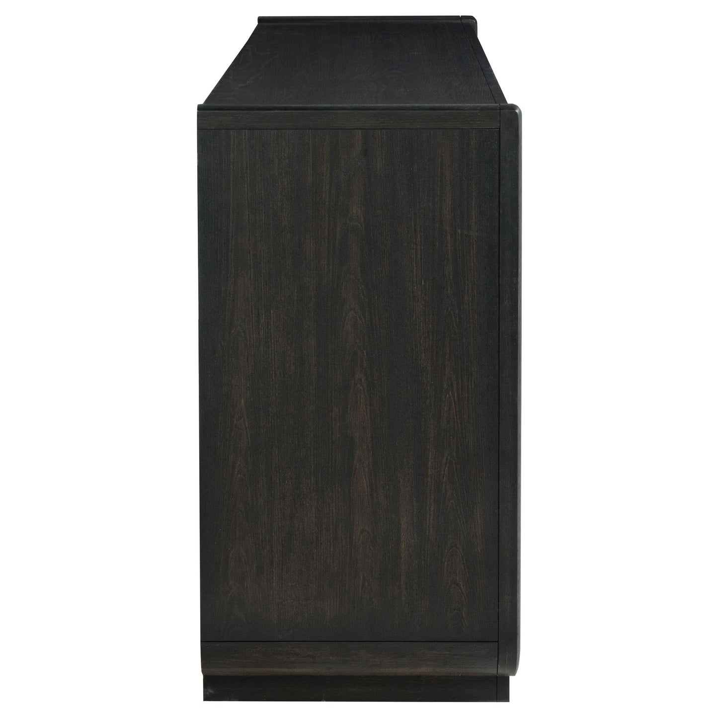 Leandro 8-drawer Bedroom Dresser Cabinet Burnished Black - Discount Furniture Connection