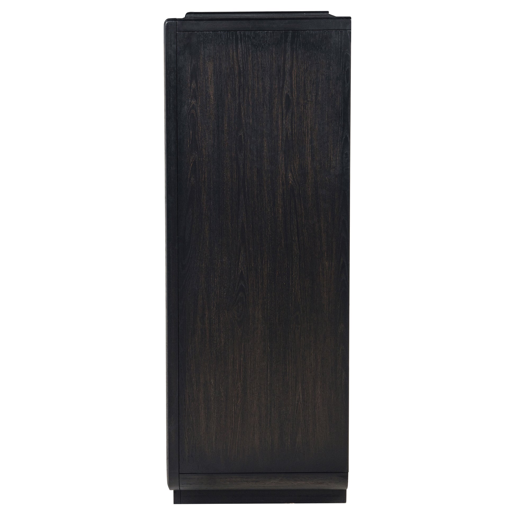 Leandro 5-drawer Bedroom Chest of Drawers Burnished Black - Discount Furniture Connection