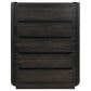 Leandro 5-drawer Bedroom Chest of Drawers Burnished Black - Discount Furniture Connection