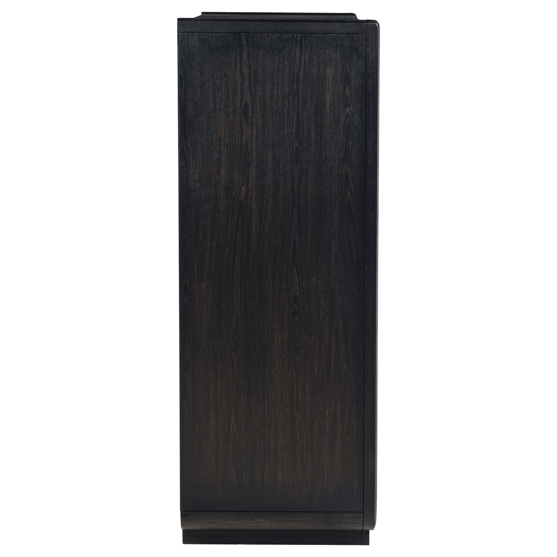 Leandro 5-drawer Bedroom Chest of Drawers Burnished Black - Discount Furniture Connection